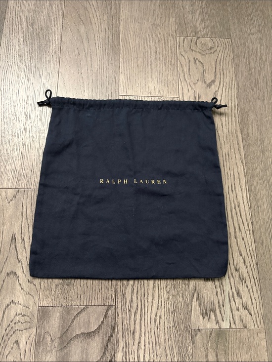 Ralph Lauren Other - Ralph Lauren Navy Drawstring Accessory Pouch with Gold Logo